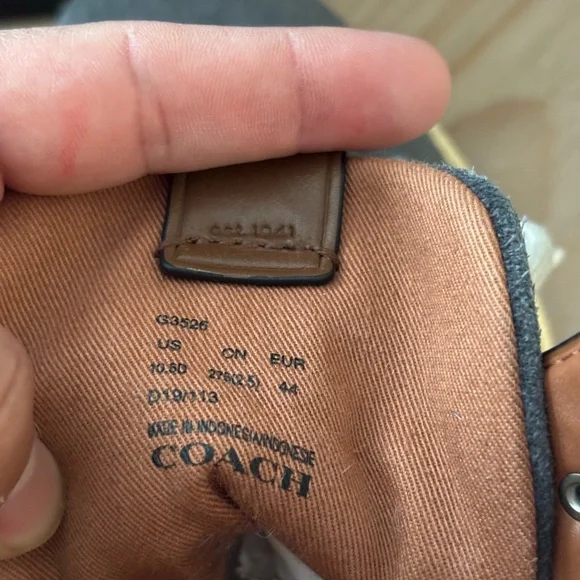 Coach Urban Hiker Boot - Charcoal and Tan